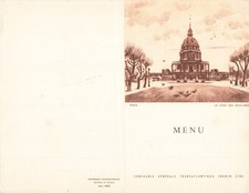 ALTES PAPIER KLEINES MENÜ