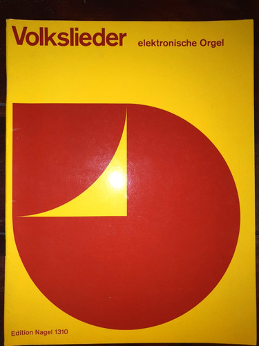 Volkslieder für orgel - volkslieder, e-orgel