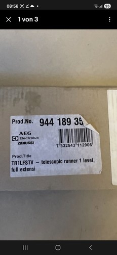 Aeg teleskopvollauszug paar - aeg,