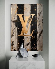 Brand Leinwand Bild Dekoration