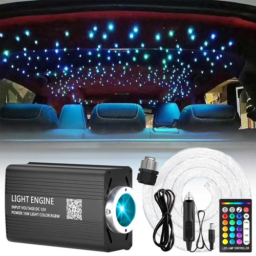 500 auto lichtfaser rgb - lichtfaser, led