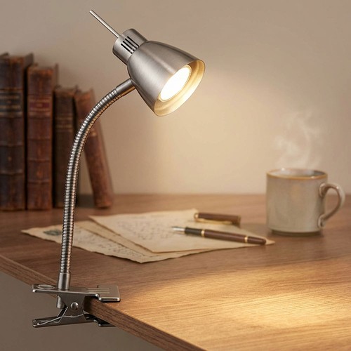 Led tischlampe klemm spot - klemm,
