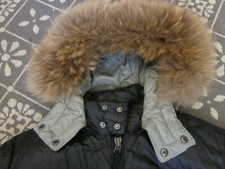 TOP JET SET; EXCLUSIVE DAUNEN SKIJACKE MIT PELZ; GR. 40; MOLLIGWARM