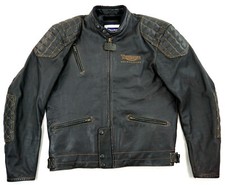 TRIUMPH Rockers Revenge Biker Motorrad Lederjacke 56 XL