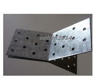 Lochplattenwinkel 90-160 grad verzinkt Lochplatten Nagel Flachverbinder Winkel