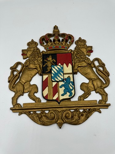 Gusseisen wappen bayern 28 - wappen,