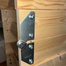 Ersatzteil Seitliches Klappscharnier für DOLLE Bodentreppenleiter kompakt  extra