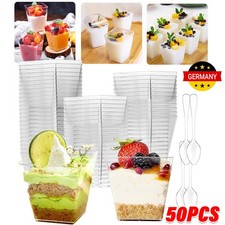 50Pcs Mini Desserttasse