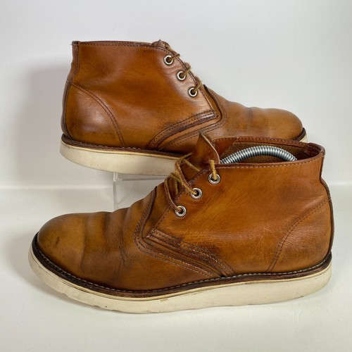 Red wing chukka - red, boots
