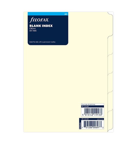 Filofax 341680 register - filofax,