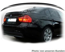 Heckspoiler Heckflügel passend für BMW E90, lackiert Saphirschwarz 475, Type Sli