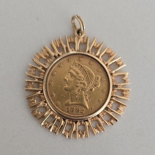 Gelbgold liberty head - k, 5