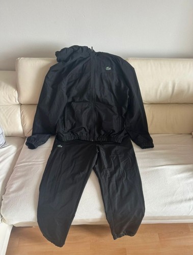 Lacoste trainingsanzug schwarz - lacoste,