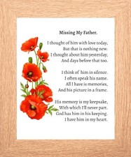 MISSING MY FATHER - DAD -