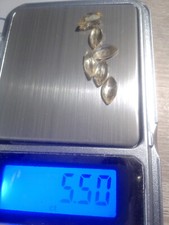 6 echte Citrine navette facet