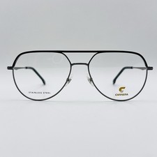 Carrera Brille Herren eckig schwarz silber klassisch schlicht 311 NEU