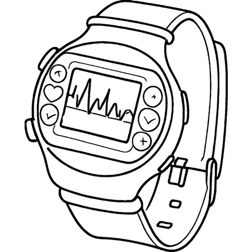 Stempel smart watch - watch, monitor"
