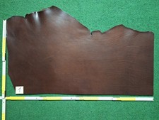 Blankleder dunkelbraun 3mm - blankleder,