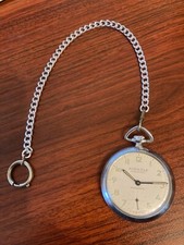 Kienzle Taschenuhr zum aufziehen, funktioniert, mit Kette
