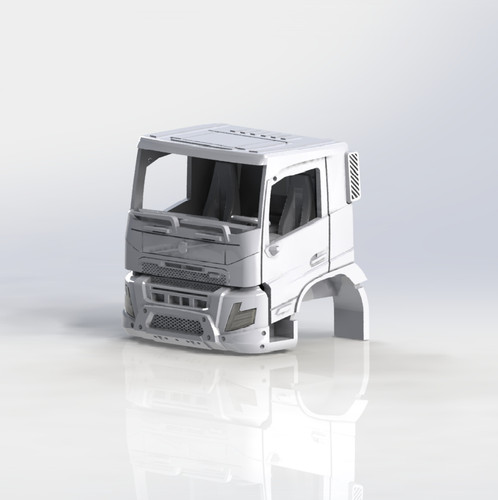 Lkw fahrerhaus fmx - 1/87,