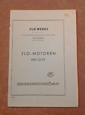 Ersatzteilliste ILO MG 125 EF  Motor Dürkopp Hercules Maico Rixe Hoffmann