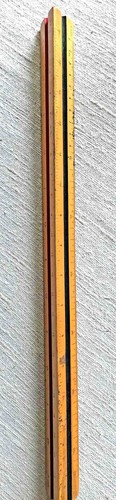 Lineal alt holz dreikant - alt,