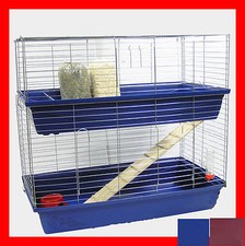 XXXL 1m doppel Hasenkäfig