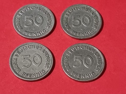Pfennig 1949 bank deutscher - 50,