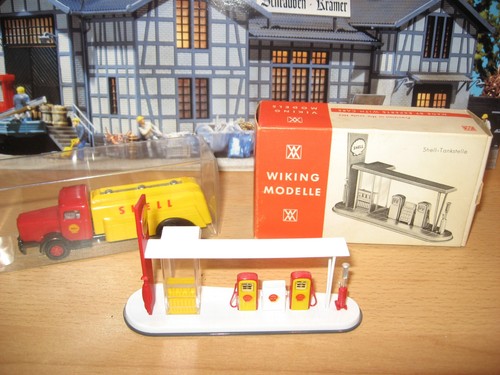 Wiking shell tankstelle 81s - wiking,