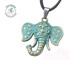 Halskette Anhänger Elefant