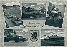 Ansichtskarte (a38 ) Baden-Württemberg Stetten a.k.M. Panzer Deutsche Bundeswehr