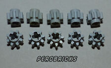 Lego Technic Technik 10 x Zahnrad 8 Zähne #3647 hellgrau (Beispielfoto)