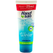 Hand san Handcreme WINTER 1 x 100 ml mit Shea Butter ph Hautneutral 24H Schutz