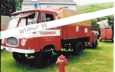 Feuerwehr-Foto Oldtimer DDR VEB LKW IFA Robur LO 1800  LF 8