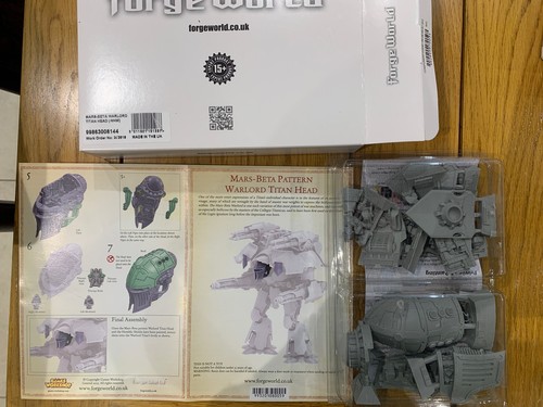 Mars beta warlord titan head - mars,