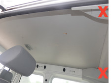 VW Caddy 2k Himmel Innenraum Decke Dachhimmel Dach oben grau hinten