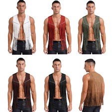Herren wildleder weste cowboy - herren,