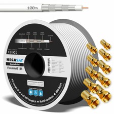 Sat kabel 100m 135 dB Megasat