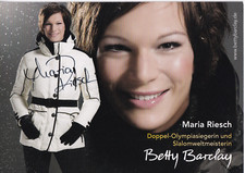 Autogramm - Maria Riesch (Ski