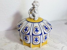 Große Art Déco Deckeldose um