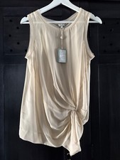 hoss INTROPIA Seiden-Bluse Tunika D 40  neu, Ivory,    NP 179 Euro