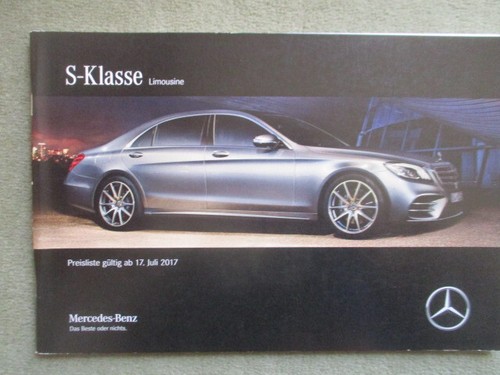 Mercedes benz klasse - s-klasse, w222