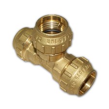 PE Rohr Verschraubung Messing