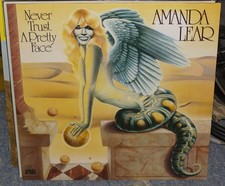 LP Amanda Lear - Never trust a pretty Face  in gutem Zustand