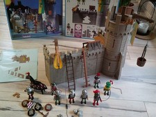 Playmobil 3888 Ritterburg Burgverteidigung Vollständig mit Aufbauanleitung + OVP
