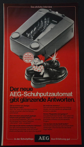 Aeg schuhputzautomat - aeg,