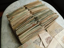 Nachlass riesiger Posten Briefmarken in  214 Umschläge Papierfrei nur  Ausland