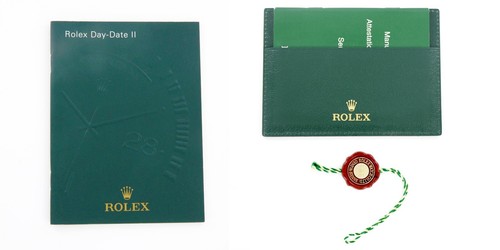Rolex day date booklet - ii,