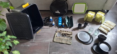 Diverse camping outdoor - diverse,