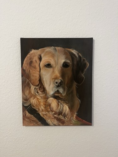 ölgemälde hund - Ölgemälde,